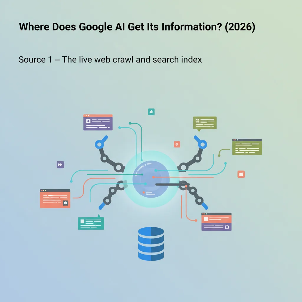 Source 1 — The live web crawl and search index